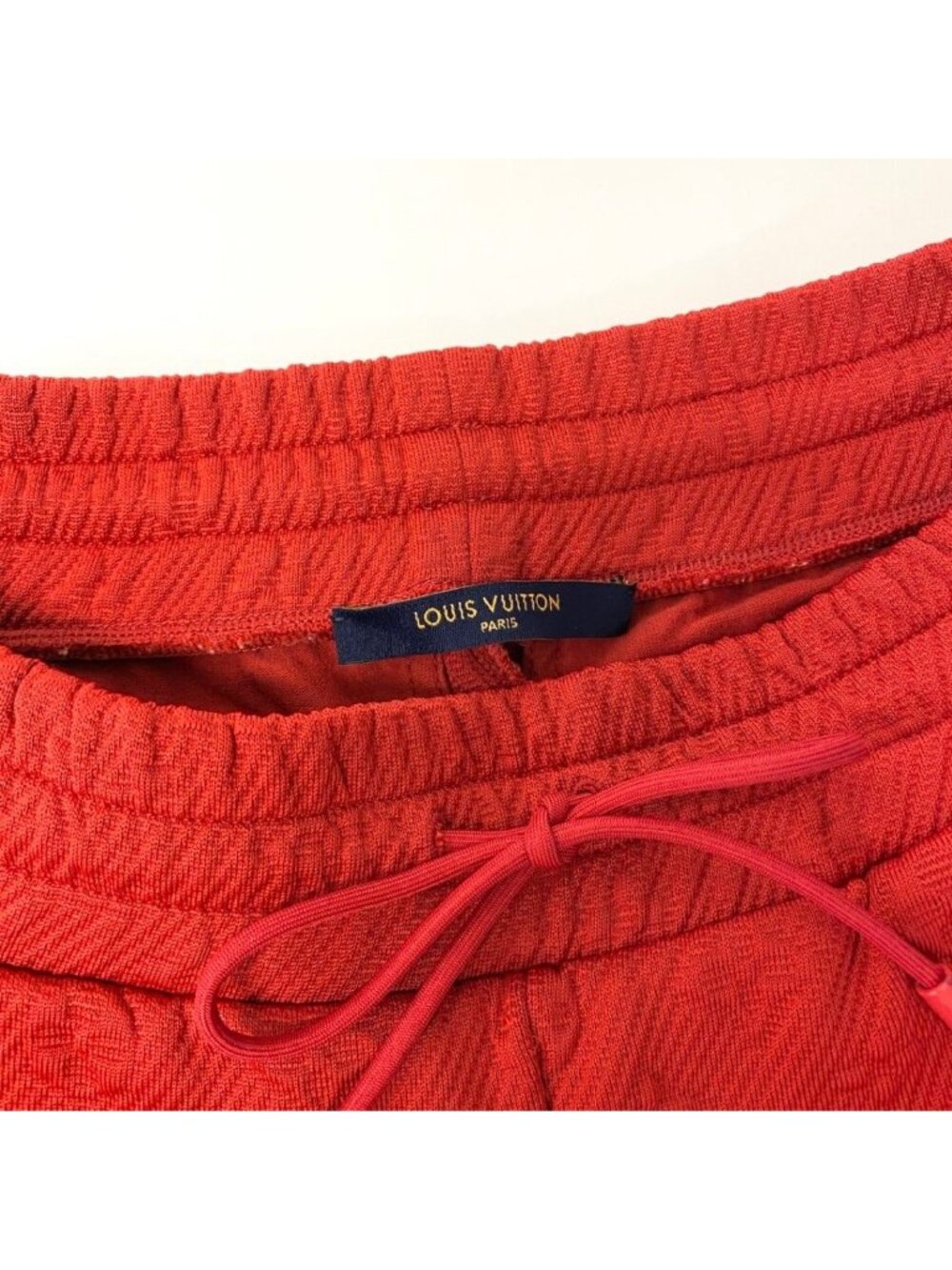 Louis Vuitton LV Monogram Joggers Pants M Red - Picture 8 of 10
